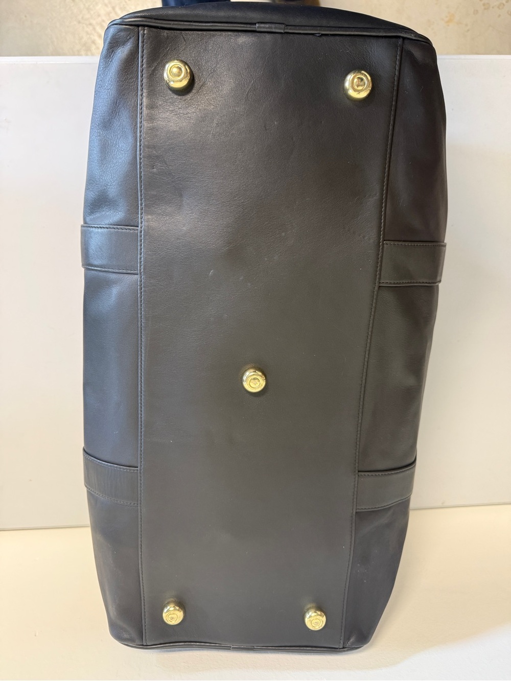 Coach vintage black Boston travel bag NWT - Picture 8 of 10